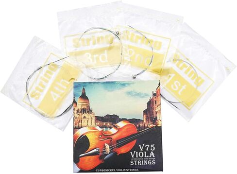 Yardwe 4pcs Stainless Steel Strings Replacement Durable Metal Strings for Beginners and Professionals Exceptional Tone and in Saudi Arabia