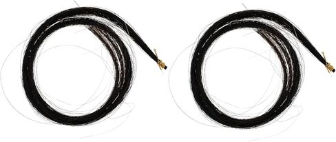 2 Bundles Bow Hair Replacements Hair for Easy DIY Repairs for Novice Players and Students Durable and Expressive Accessories in Saudi Arabia