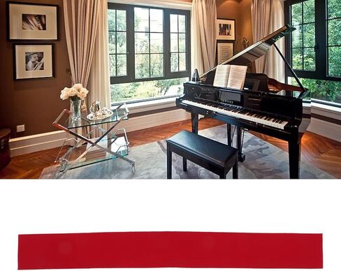 88 Key Piano Keyboard Cover, Cotton Dust Cloth Universal Fit for Most Digital Pianos and Keyboards Accessory for Musicians ﻿ in Saudi Arabia