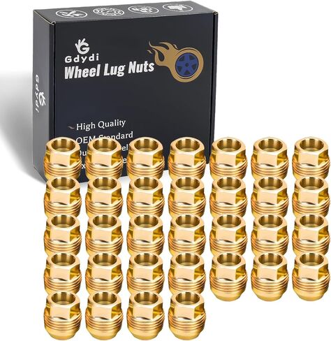 14mmx1.5 OEM Factory Wheel Lug Nuts Replacement for Sliverado Sierra 1500 Yukon Avalanche Suburban Express 1500/ K1500/ C1500 Escalade Traverse Yukon 14x1.5 Studs 6 Lug Wheel, Set of 24 in Kuwait