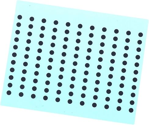 Conductive Button Pads Conductive Dots Circular Remote Control Key Touch, Conductive Tape for Key Contact Failure Maintenance, 3mm 121Pcs in Kuwait