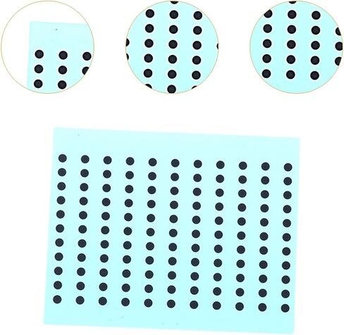 Conductive Button Pads Conductive Dots Circular Remote Control Key Touch, Conductive Tape for Key Contact Failure Maintenance, 3mm 121Pcs in Kuwait
