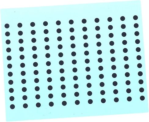Conductive Button Pads Conductive Dots Circular Remote Control Key Touch, Conductive Tape for Key Contact Failure Maintenance, 3mm 121Pcs in Kuwait