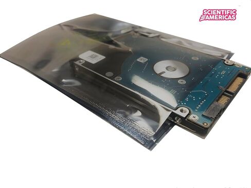 2000 (100/PKG) أكياس حماية مفتوحة من الأعلى مضادة للكهرباء الاستاتيكية، 6 بوصة × 8 بوصة (البعد الداخلي)، بولي إيثيلين مبدد للكهرباء الاستاتيكية in Kuwait