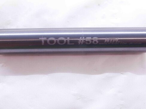 NTM Tool #58 Solid Carbide Thread Mill 12 TPI UN About .275" O.D. 3/8 Shank Dia - NS2065CG5 in Saudi Arabia