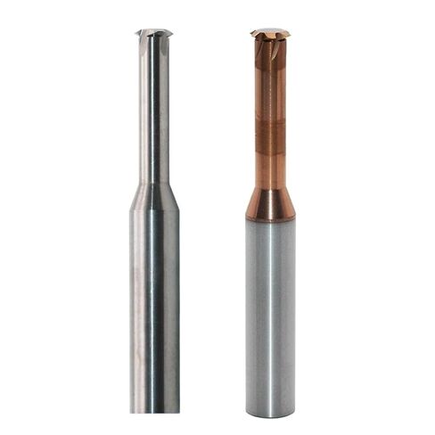 1 قطعة 1T-Steel M1.2 x 0.25-50L كربيد نهاية الموضوع المطاحن واحدة الناي خيوط قاطعة المطحنة أداة ل متري الموضوع الألومنيوم الصلب BHBHCPZGR in Kuwait