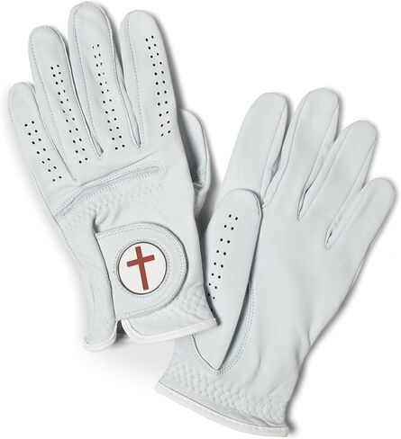 Palmetto Golf & Belts, Brown Cross, AAA Cabretta Leather Golf Glove in Saudi Arabia