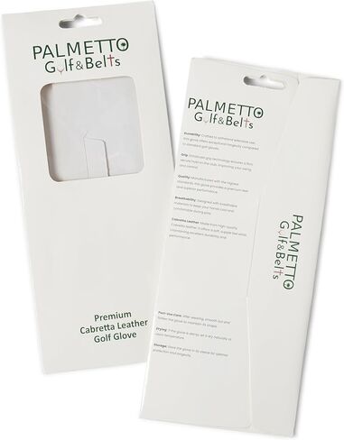 Palmetto Golf & Belts, Brown Cross, AAA Cabretta Leather Golf Glove in Saudi Arabia