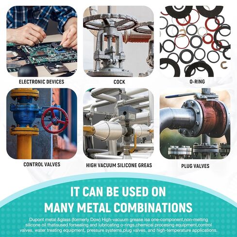 Molykote DX Paste 50g 1.75oz مادة تشحيم بيضاء عالية الحرارة مضادة للاستيلاء على الشحوم للمكونات المعدنية ساعة تروس بلاستيكية صناعية تمنع ملامسات الاحتكاك والالتصاق والإمساك in Kuwait