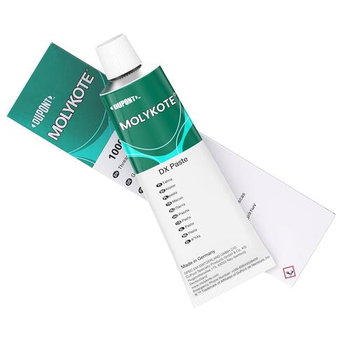 Molykote DX Paste 50g 1.75oz مادة تشحيم بيضاء عالية الحرارة مضادة للاستيلاء على الشحوم للمكونات المعدنية ساعة تروس بلاستيكية صناعية تمنع ملامسات الاحتكاك والالتصاق والإمساك in Kuwait