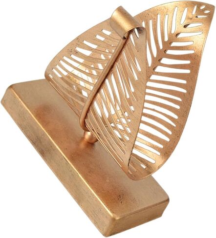 Alipis Vintage Metal Napkin Holder for Tabletop, Vertical Iron Napkin Storage Rack, Decorative Paper Tissue Dispenser for Kitchen and Restaurant Use in Saudi Arabia