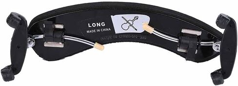ZJchao Violin Shoulder Rest, Plastic and Sponge Material Providing Maximum Comfort and Excellent Support Adjustable Height and Angle (4/4 violin anti-wolf shoulder rest) in Saudi Arabia