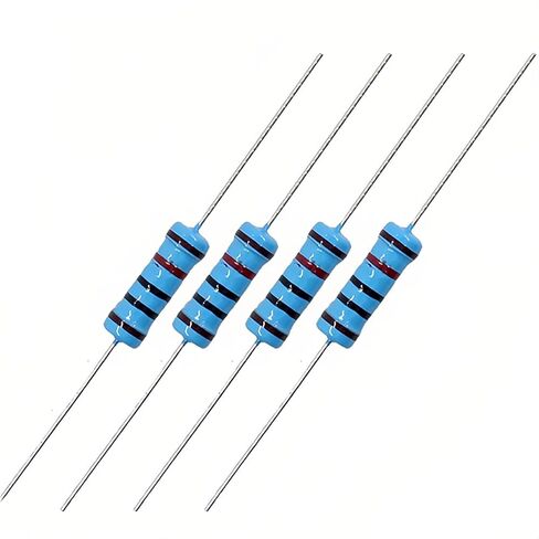Luftschloss 50pcs 560 ohm 1/2W (0.5 Watt) ±1% Tolerance Metal Film Fixed Resistors (560Ω 560R 560ohm) in Kuwait