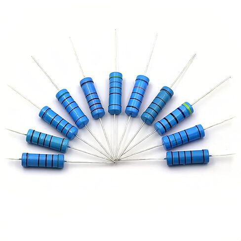 Luftschloss 50pcs 560 ohm 1/2W (0.5 Watt) ±1% Tolerance Metal Film Fixed Resistors (560Ω 560R 560ohm) in Kuwait