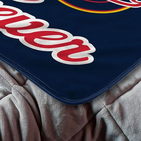 بطانية WNBA Indiana Fever Throw Blanket - راحة فائقة النعومة لمحبي الاتحاد الوطني لكرة السلة للسيدات - بطانية صوف مريحة للعب في الليل لغرفة المعيشة، والنوم، والباب الخلفي، والهدايا وموسم كرة السلة in Saudi Arabia