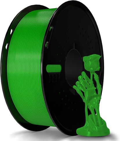 Silk Filament PLA 1.75mm Silk 3D Printer Filament, Silk 1kg Spool (2.2lbs), Dimensional Accuracy +/- 0.02 mm, Fit Most FDM Printer (OliveGreen) in Saudi Arabia