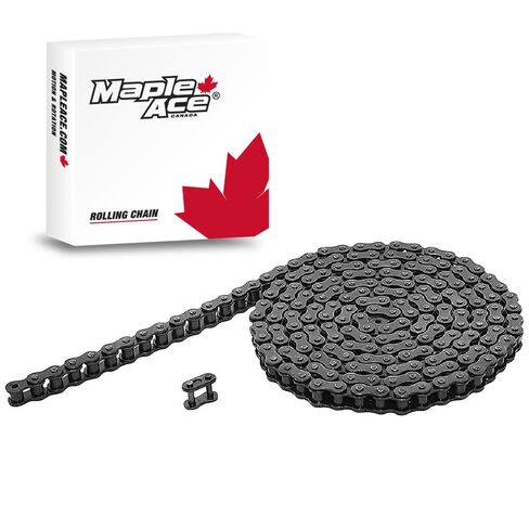 MAPLE ACE 50H Heavy Duty Roller Chain 10 Feet Plus Connecting Master Link in Saudi Arabia