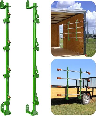 ELITewill 4 Place Weedeater Rack للمقطورات المفتوحة/المغلقة على رف Trimmer لمقاطع مشهد مشهد شاحنات الشاحن in Kuwait