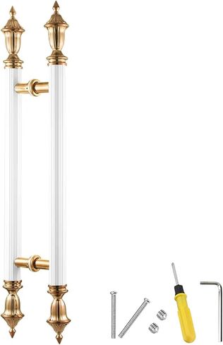 Double-Sided Push Pull Door Handle for Shower, Home, Office & Commercial Sliding Doors - Durable and Stylish Hardware in Kuwait