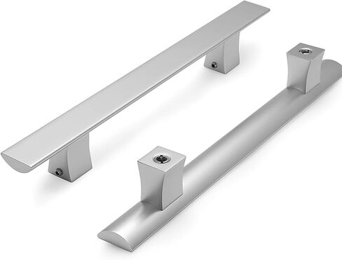 Arc Grab Bar Door Pull Handle for Swing Doors, Durable Aluminum Construction for Secure Entry in Commercial and Public Spaces in Kuwait