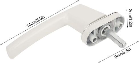 مقبض نافذة باب من سبائك الألومنيوم مع قاعدة مستديرة، مقبض بديل لسحب الصدأ للأبواب والنوافذ الفولاذية البلاستيكية ذات الفتح المسطح in Saudi Arabia