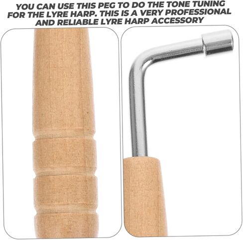 BESPORTBLE 1Set Lyre Harp String Nails with Tuning Wrench Professional Lyre Pin Nail for String Instrument Parts Durable Harp Tuning Tool for Musicians for Lyre Players in Saudi Arabia