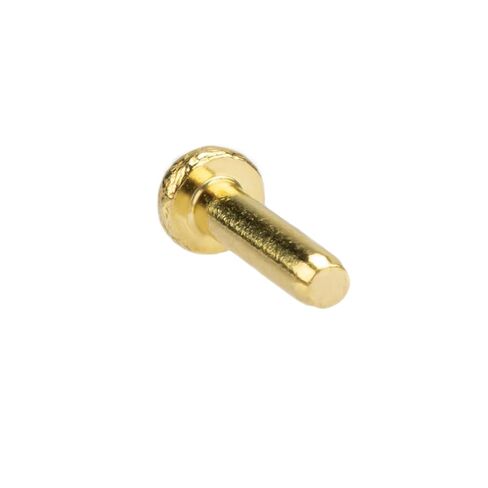 Cutlers Cutlery Rivets 3/16" x 3/8" Knife Making Handle Pins- Brass (10 Sets) in Saudi Arabia