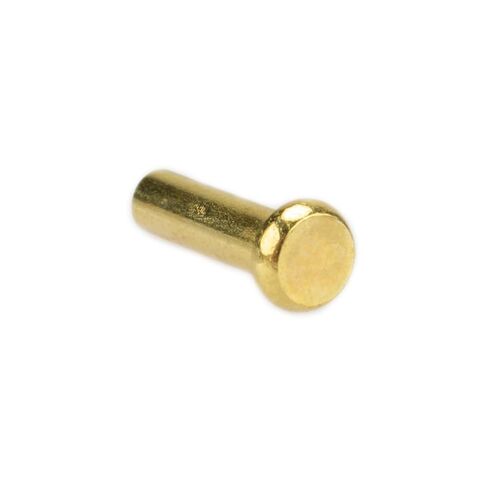 Cutlers Cutlery Rivets 3/16" x 3/8" Knife Making Handle Pins- Brass (10 Sets) in Saudi Arabia