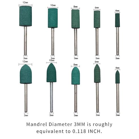 مجموعة عجلات تلميع للحفر لقم عجلة عازلة صغيرة ملحقات أداة دوارة ساعة تلميع مجموعة رأس لباد الصوف والقطن لقم طحن المجوهرات 3 مم مغزل 50 قطعة in Kuwait