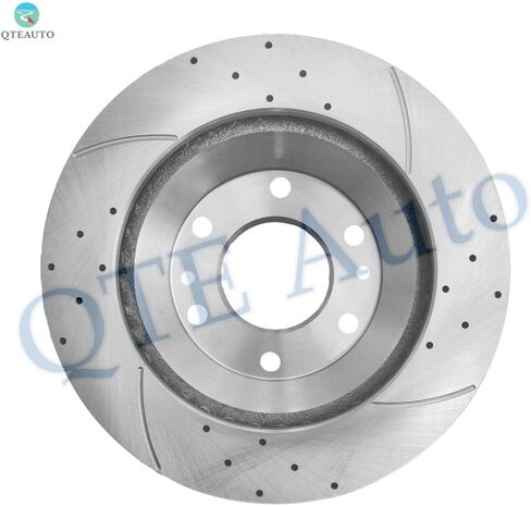PM Auto Front 305mm Drilled Slotted Brake Disc Rotors Replacement For 2005 Saab 9-7X Linear in Saudi Arabia