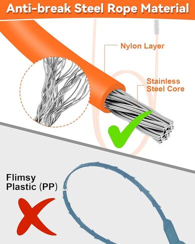 11in1 مجموعة ثعابين الصرف مع خطاف تنظيف المجاري المغناطيسي 24 بوصة ، أداة تصريف الأفعى 25 بوصة ، صرف سعة 34 بوصة الصلب ، فرشاة تصريف الأنبوب 59 بوصة ، فرشاة تنظيف 18 بوصة للمرحاض ، بالوعة المطبخ in Kuwait