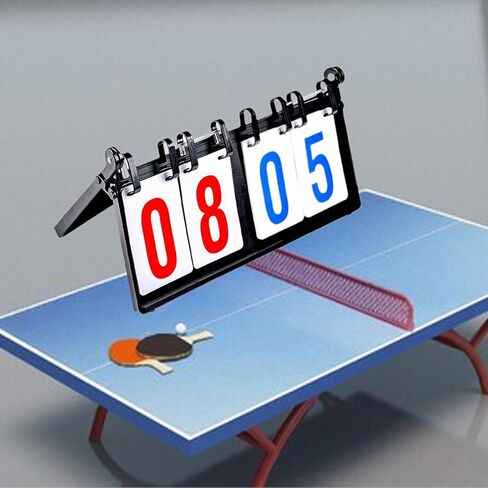 Portable Flip Scoreboard 4 Digit Manual for Football Basketball in Kuwait