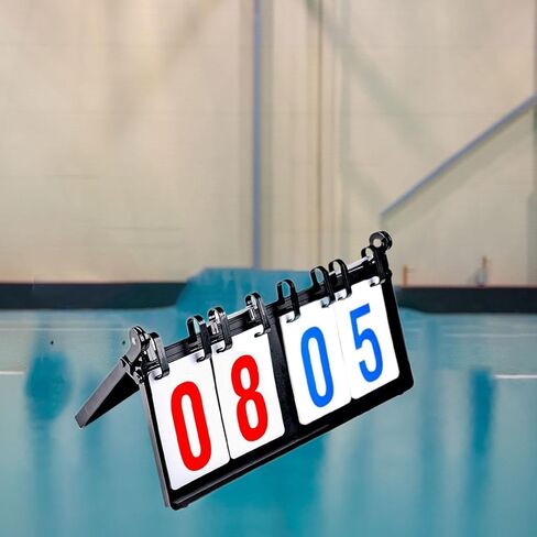 Portable Flip Scoreboard 4 Digit Manual for Football Basketball in Kuwait