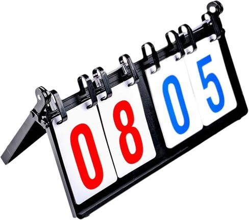 Portable Flip Scoreboard 4 Digit Manual for Football Basketball in Kuwait