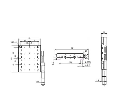 الدقة XY المرحلة LSD-120401R دليل الوضع الصحيح التعديل الدقيق الأصلي in Kuwait