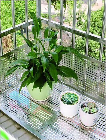 Expanded Metal Mesh Sheet 80x200cm, 10mm Hole Diameter, Anti-Fall Perforated Plate with Ties, Durable Metal Screen for Safety & Security in Kuwait