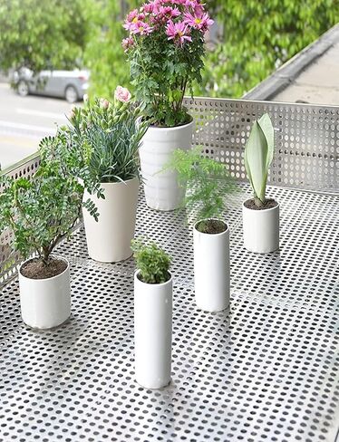 Expanded Metal Mesh Sheet 80x200cm, 10mm Hole Diameter, Anti-Fall Perforated Plate with Ties, Durable Metal Screen for Safety & Security in Kuwait