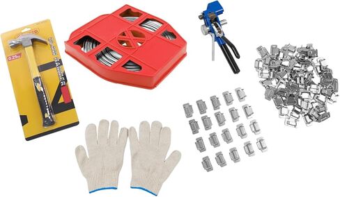 Binding Tool Kit for Strapping, Professional Strap Tensioner Kit, Strapping Tool Set, Plastic Pallet Packaging Strapping Kit for Warehouse/Shipping/Moving (Blue) in Saudi Arabia