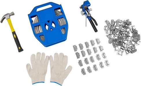 Binding Tool Kit for Strapping, Professional Strap Tensioner Kit, Strapping Tool Set, Plastic Pallet Packaging Strapping Kit for Warehouse/Shipping/Moving (Blue) in Saudi Arabia