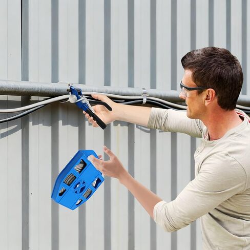 Binding Tool Kit for Strapping, Professional Strap Tensioner Kit, Strapping Tool Set, Plastic Pallet Packaging Strapping Kit for Warehouse/Shipping/Moving (Blue) in Saudi Arabia