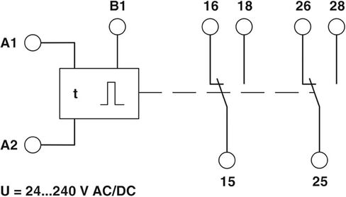 ETD-SL-1T-DTF Timer Relay 2866161 in Kuwait