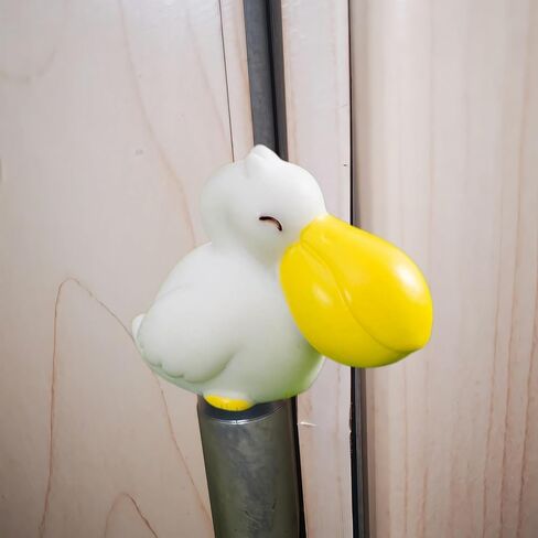 Hinge Heads Decorative Topper Set 4PCS, Home Decoration,Magnetic Hinge Head Toppers Door Hinge, Cute Mini Creative Pelican Bird, Resin Ornament in Saudi Arabia