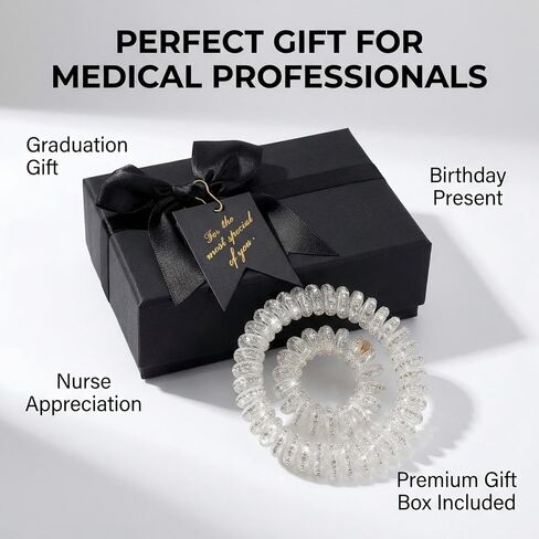 غطاء لسماعة الطبيب بلينغ أغطية رفيعة من الكريستال العالمي لسماعة الطبيب ليتمان (أبيض) in Kuwait