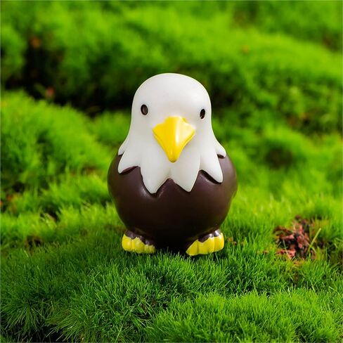 Hinge Heads Decorative Topper Set 4PCS, Home Decoration,Magnetic Hinge Head Toppers Door Hinge, Cute Mini Creative Eagle, Hornbill, Flamingo, Chick Resin Ornament in Saudi Arabia