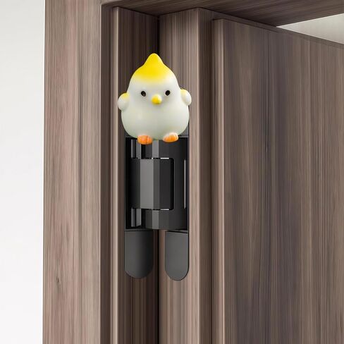 Hinge Heads Decorative Topper Set 4PCS, Home Decoration,Magnetic Hinge Head Toppers Door Hinge, Cute Mini Creative Eagle, Hornbill, Flamingo, Chick Resin Ornament in Saudi Arabia