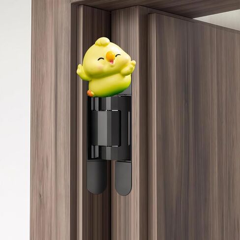 Hinge Heads Decorative Topper Set 3PCS, Home Decoration,Magnetic Hinge Head Toppers Door Hinge, Cute Mini Creative Yellow Little Bird, Chick, Parrot, Resin Ornament in Saudi Arabia