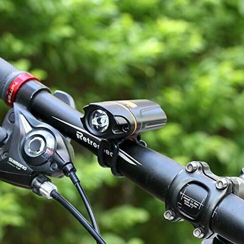 Compact Design Bike Lights Set, Front and Back Lights, IP64 Waterproof, 6 Modes Cycling Light, USB Rechargeable Tail Light in Saudi Arabia