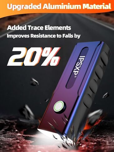 Bike Lights Front and Back, Bicycle Light with Power Bank Function, Bike Lights for Night Riding Rechargeable USB-C, IPX6 Waterproof, 5 Modes Bicycle Headlight for Road Mountain Cycling in Kuwait