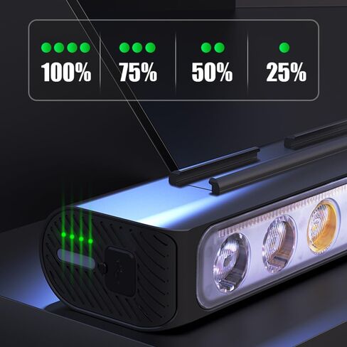 أضواء الدراجة الساطعة لركوب الليل 6 المصابيح دراجة الجبهة ضوء دراجة المصباح قابلة للشحن أضواء الدراجة للماء in Kuwait