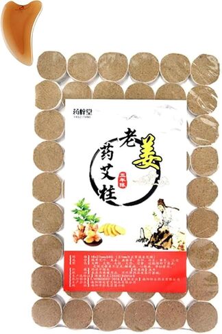 التقليدية اليدوية النقية الطبيعية 3 سنوات Mugwort Moxa المخاريط 54 قطعة لكل صندوق للعناية بنقاط الوخز بالجسم Ai Jiu الكى العصي in Kuwait